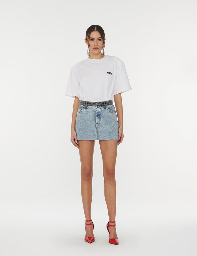 ROTATE - Mini Patchwork Skirt